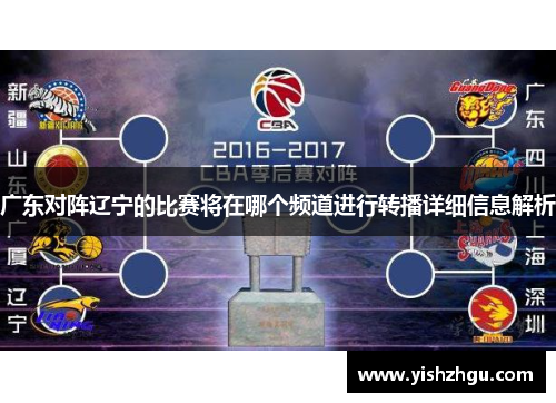 广东对阵辽宁的比赛将在哪个频道进行转播详细信息解析